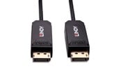 Kabel wyswietlacza - Lindy Fibre Optic Hybrid DisplayPort 2.0 Cable - 50m - 38525