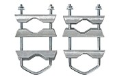 Zarzadzanie kablami - Nedis SDMC100ME - clamp kit - SDMC100ME