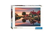 Puzzle - Clementoni Jigsaw Puzzle Zaanse Schans 1500 pcs. Podłoga - 31696