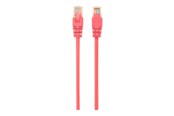 Kabel sieciowy - Gembird patch cable - 2 m - pink - Różowy - 2m - PP12-2M/RO