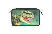 Przybory szkolne - Depesche Dino World - T-rex - Triple Pencil Case - 412475