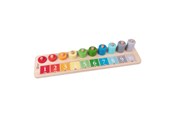 Zabawki dla niemowlat - Classic World Wooden Stacking Counter 66 pcs. - 54556