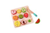 Zabawki drewniane - Classic World Wooden Cutting Fruit 20pcs. - 5012