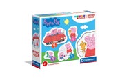 Puzzle - Clementoni Jigsaw Puzzle My First Puzzles - Peppa Pig Podłoga - 20829