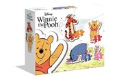 Puzzle - Clementoni Jigsaw Puzzle My First Puzzles - Winnie the Pooh Podłoga - 20820