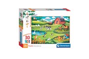 Puzzle - Clementoni Jigsaw Puzzle Super Color The Animal Farm 30 pcs. Podłoga - 20286