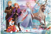 Puzzle - Clementoni Jigsaw Puzzle Super Color Maxi Frozen II 24 pcs. Podłoga - 28513