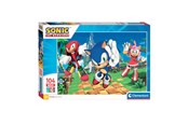 Puzzle - Clementoni Jigsaw Puzzle Super Color Maxi Sonic 104pcs. Podłoga - 25764