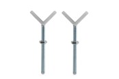 Akcesoria dla niemowlat - Hauck Y-piece for security gate 2 pcs - 596999