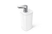 Dozowniki mydla - Simplehuman 295 ml dozownik mydła, biały stal - KT1193