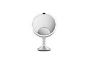 Lusterka kosmetyczne - Simplehuman Sensor Mirror Trio Max lusterko kosmetyczne – szczotkowana stal nierdzewna - ST3050