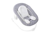 Akcesoria dla niemowląt - Hauck Alpha Bouncer 2in1 sitter and highchair seat Stretch Grey - 661970