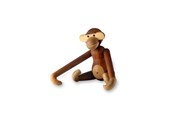Dekoracje - Kay Bojesen Monkey small - teak wood - 39250
