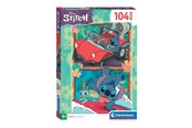 Puzzle - Clementoni Jigsaw Puzzle Super Color Disney Stitch 104pcs. Podłoga - 27571