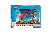 Puzzle - Clementoni Jigsaw Puzzle Super Color Hot Wheels II 104pcs. Podłoga - 25777