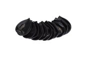 Psy - Buster Pawz - Dog shoe XS 5.1 cm black 12 pcs - (278094) - 278094