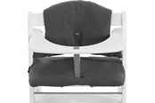 Akcesoria dla niemowlat - Hauck Select high chair cushion Jersey Charcoal - 667033