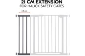 Akcesoria dla niemowląt - Hauck Safety Gate Extension 21 cm dark grey - 597965