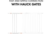 Akcesoria dla niemowląt - Hauck Safety Gate Extension 21 cm white - 59793