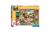 Puzzle - Clementoni Jigsaw Puzzle Super Color Emoji Town 180pcs. Podłoga - 29066