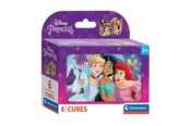 Puzzle - Clementoni Block Puzzle Disney Princess 6 pcs. Blok - 40660