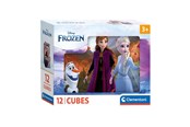Puzzle - Clementoni Block Puzzle Frozen 12pcs. Blok - 41192