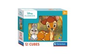 Puzzle - Clementoni Block Puzzle Disney Classic 12 pcs. Blok - 41196