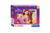 Puzzle - Clementoni Block Puzzle Disney Princess 12pcs. Blok - 41197