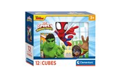 Puzzle - Clementoni Block Puzzle Spidey and His Amazing Friends 12pcs. Blok - 41198