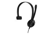 Sluchawki, zestaw sluchawkowy - EPOS PC 7 USB - Headset - on-ear - wired - USB-A - black - 1000431