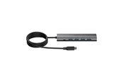 USB hub - Obsbot 3-in-1 USB 3.0 Hub USB hub - 3 - USB 3.0 - Srebrny - OHB-2307-CW