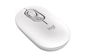 Myszka - Logitech POP Mouse with Emoji - Off-White - Myszy - Optyczny - 3 - Biały - 910-007411