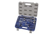 Narzedzia reczne - VAERK Socket wrench set 1/4-1/2" 58 parts - 129-58-4