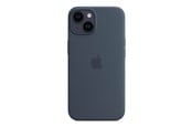 Telefon - Pokrowiec i etui - Apple iPhone 14 Silicone Case with MagSafe - Storm Blue - MW5T3ZM/A