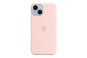Telefon - Pokrowiec i etui - Apple iPhone 14 Silicone Case with MagSafe - Chalk Pink - MW5V3ZM/A