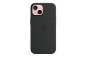 Telefon - Pokrowiec i etui - Apple iPhone 15 Silicone Case with MagSafe - Black - MXPD3ZM/A