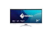 Monitor - 34" EIZO FlexScan EV3450XC - 3440x1440 (UWQHD) - IPS - 94W USB-C - EV3450XC-WT
