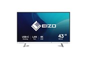 Monitor - 42" EIZO FlexScan EV4340X-WT - 3840x2160 (4K - IPS - 94W USB-C - EV4340X-WT