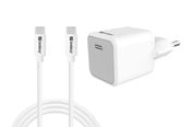 Telefon - Adapter i Ładowarka - Sandberg USB-C 20W AC Charger + Type-C Cable - 441-58