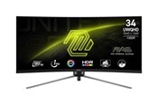 Monitor - 34" MSI MAG 345CQRDE - 3440x1440 (UWQHD) - 180Hz - VA - 9S6-3DD14H-003