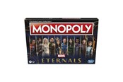 gry-planszowe-karciane-i-kosci - Hasbro Monopoly: Marvel Studios' Eternals Edition Board Game for Marvel Fans Kids Ages 8 and Up - F1659UE21