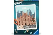 Kreatywne gry - Ravensburger CreArt Painting by Numbers - Colorful Milan - 236886