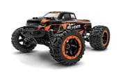 Zdalnie sterowane zabawki - BLACKZON Slyder MT 1/16 4WD Electric Monster Truck - Orange - 540099