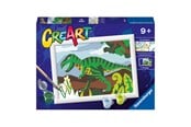 Kreatywne gry - Ravensburger CreArt Painting by Numbers - Wandering Dinosaur - 235612