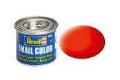 Kreatywne gry - Revell Enamel Paint #25 - Neon Orange Matte - 32125