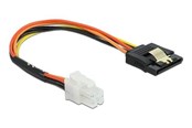 Kabel zasilajacy (wewnetrzny) - DeLOCK Power Adapter - Power P4 to SATA Power - 20 cm - 85519