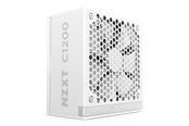Zasilacz do komputera - NZXT C-Series C1200 (2024) White Zasilacz do komputera - 1200 Watt - 135 mm - ATX 3.1 - 80 Plus 80+ Gold - PA-2G2BW-EU