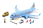 Samochody i pojazdy - SIKU Commercial Aircraft With Accessories - 313-5402
