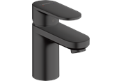 Baterie i armatura - Hansgrohe Vernis Blend 1-lever basin mixer 70 with lift-up bottom valve, Matt black - 71550670