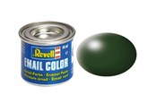 Kreatywne gry - Revell Enamel Paint # 363 - Dark Green Silk Matt - 32363